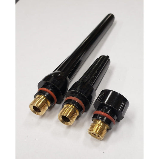 (57Y04)3 pack variety set for Series 17, 18 and 26-style TIG torches.