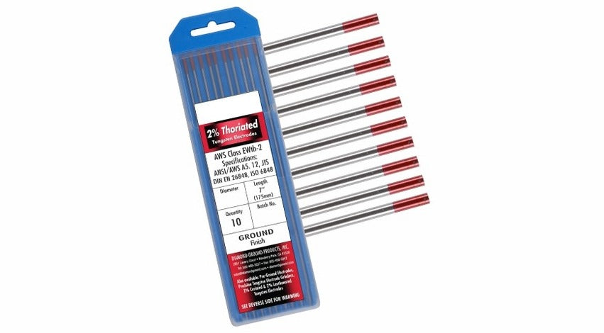2 ceriated tungsten 3 32